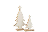 Kerstboom Mango Hout Wit/White Wash Large - (15905)